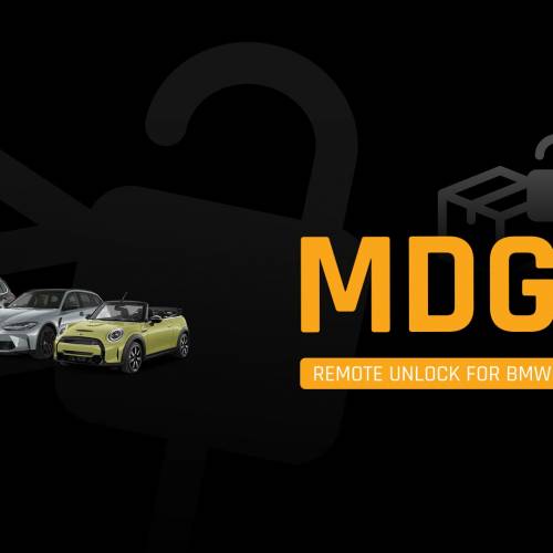Remote Unlock per Ecu BMW MDG1 (2020+): sblocca il potenziale della tua auto